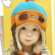 new-baby-boys-girls-pilot-hat-cotton-warm-ear-cap-beanie-4-colors BBL