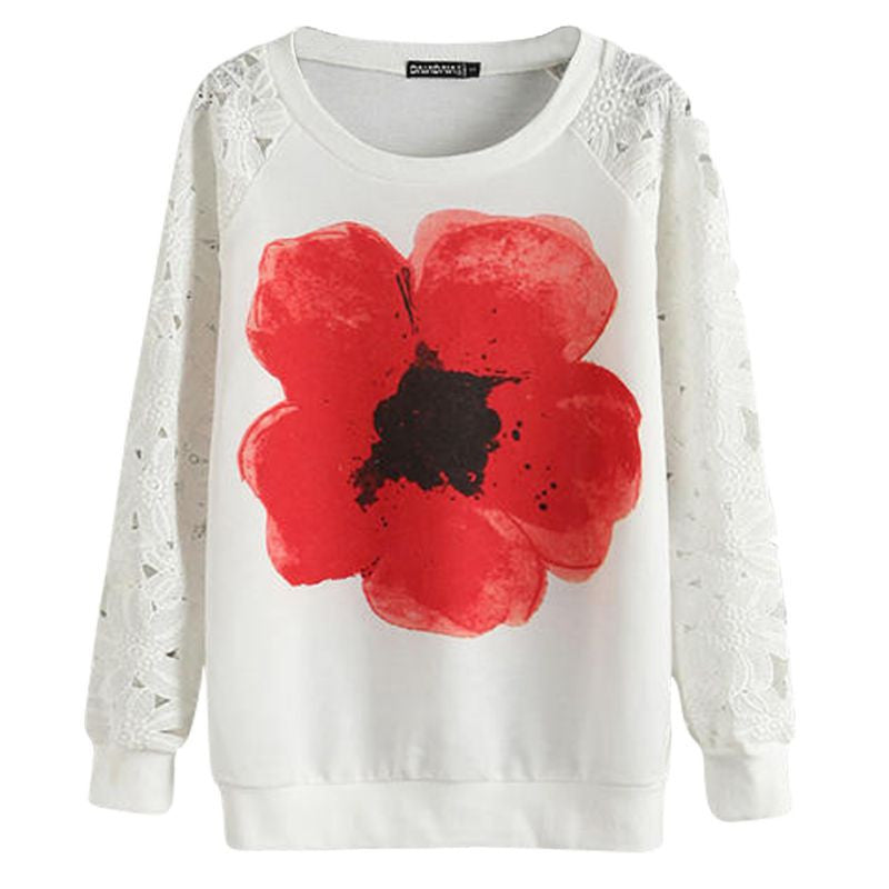 new-casual-women-round-neck-sweatshirts-lace-hollow-out-pullovers-loose-bottom-plus-size BBL