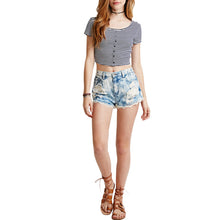 crop-top-women-t-shirt-stripe-round-neck-short-sleeve-tee-shirt-button-casual-short-t-shirt-women-tops-white BBL