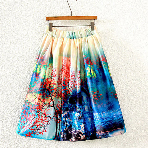 lady-skirts-womens-retro-midi-skirt-floral-print-vintage-skirt-high-waist-a-line-zipper-lined-elegant-skirt-blue BBL