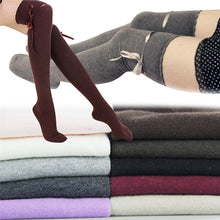 new-fashion-long-cotton-bowknot-stockings-thigh-high-over-the-knee-socks-for-girls-women-py6 BBL