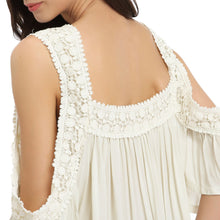 loose-women-blouse-cold-shoulder-lace-splice-ruffle-sleeve-ruched-casual-tee-shirt-women-tops-blusas-beige BBL