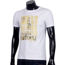 Fashion Men Casual luxury clothes Mens Short sleeve Arder Tops Printing in English T-shirts homme 4 Colors