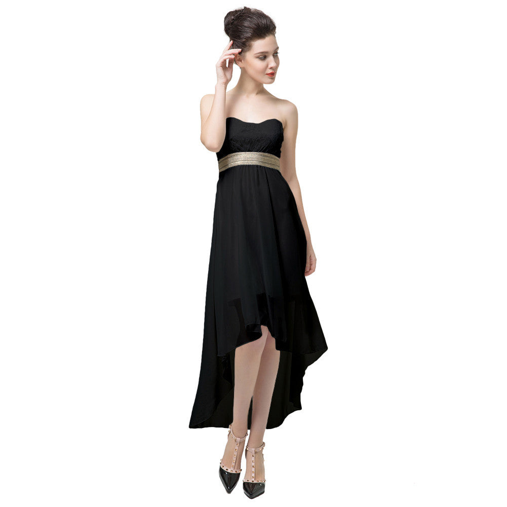 women-dress-lace-bandeau-top-belt-off-shoulder-maxi-dress-open-back-irregular-hem-sexy-long-party-dresses BBL