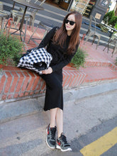 women-maxi-dress-front-pocket-long-sleeve-loose-dress-fleece-long-casual-dress-vestidos-plus-size BBL