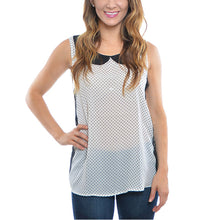 women-blouse-polka-dot-peter-pan-collar-sleeveless-lace-asymmetric-hem-loose-top-white BBL