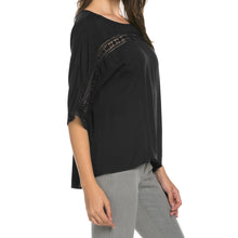 women-chiffon-blouse-crochet-lace-o-neck-half-sleeves-asymmetric-hem-large-size-casual-women-tops-blusas-black BBL