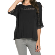 women-chiffon-blouse-crochet-lace-o-neck-half-sleeves-asymmetric-hem-large-size-casual-women-tops-blusas-black BBL