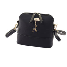 Fashion Women Messenger Bags Ladies Casual Small Shell Leather Crossbody Shoulder Bag Zipper Bag