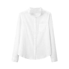 women-shirt-turn-down-neck-stand-collar-long-sleeve-button-formal-casual-blouse-ol-ladies-office-women-tops-blusas BBL