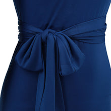 women-dress-lantern-sleeves-lace-patchwork-knee-length-pencil-dress-elegant-office-dress-vestidos-royal-blue BBL