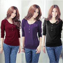 new-fashion-womens-tops-o-neck-long-sleeves-button-decoration-women-t-shirt-casual-tops-plus-size-m-l-xl-xxl-xxxl BBL
