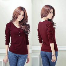 new-fashion-womens-tops-o-neck-long-sleeves-button-decoration-women-t-shirt-casual-tops-plus-size-m-l-xl-xxl-xxxl BBL