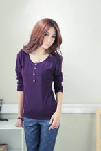 new-fashion-womens-tops-o-neck-long-sleeves-button-decoration-women-t-shirt-casual-tops-plus-size-m-l-xl-xxl-xxxl BBL
