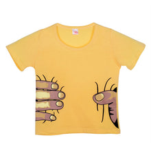 new-kids-clothes-girls-boys-hand-printed-3d-effect-funny-t-shirts-child-tops-tee-shirts BBL