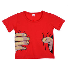 new-kids-clothes-girls-boys-hand-printed-3d-effect-funny-t-shirts-child-tops-tee-shirts BBL