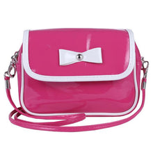 Ladies Women 7 Messenger Bags PU Leather Tote Satchel Fashion Lovely Girl Bowknot Crossbody Shoulder Handbags