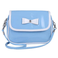 Ladies Women 7 Messenger Bags PU Leather Tote Satchel Fashion Lovely Girl Bowknot Crossbody Shoulder Handbags