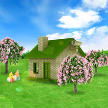 plastic-trees-model-train-layout-garden-scenery-4pcs-white-and-pink-flower-trees-model-diorama-miniature-popular-model-toys BBL