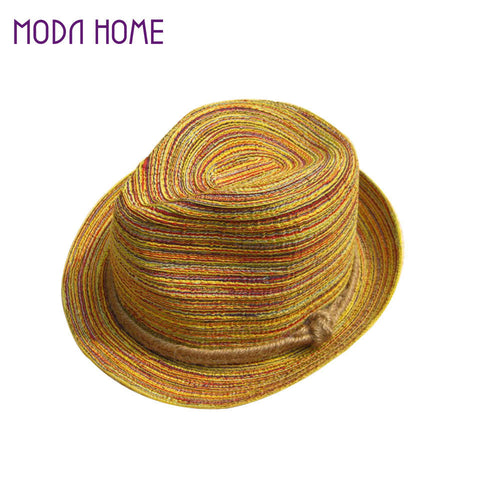 korean-style-women-beach-foldable-straw-sunhat-rainbow-sunbonnet-for-lady-womens-sunhats BBL