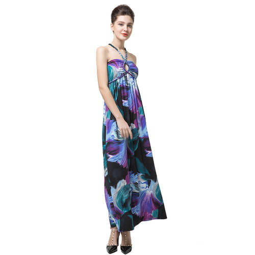 sexy-women-beach-dress-floral-print-halter-tie-elegant-vintage-dress-purple-women-party-maxi-dress-vestidos BBL