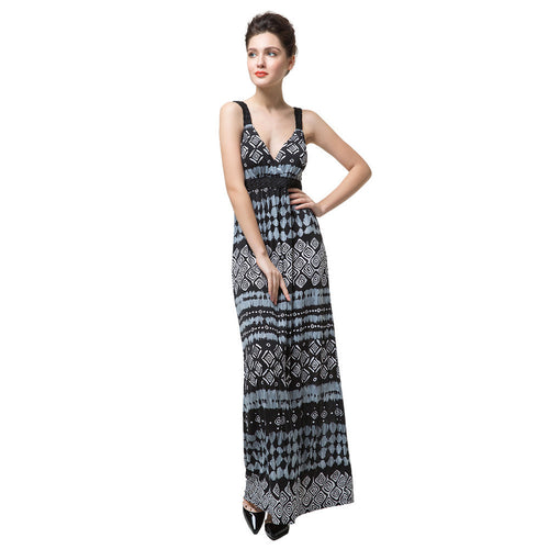 sexy-women-long-maxi-dress-geometric-print-deep-v-neck-boho-dress-backless-elegant-bohemian-party-beach-dress-black BBL