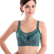 new-sexy-women-push-up-lace-bralette-3-4-d-cup-avoid-accidental-exposure-mesh-padded-brasunderwire-bra-with-five-hook-and-eye BBL