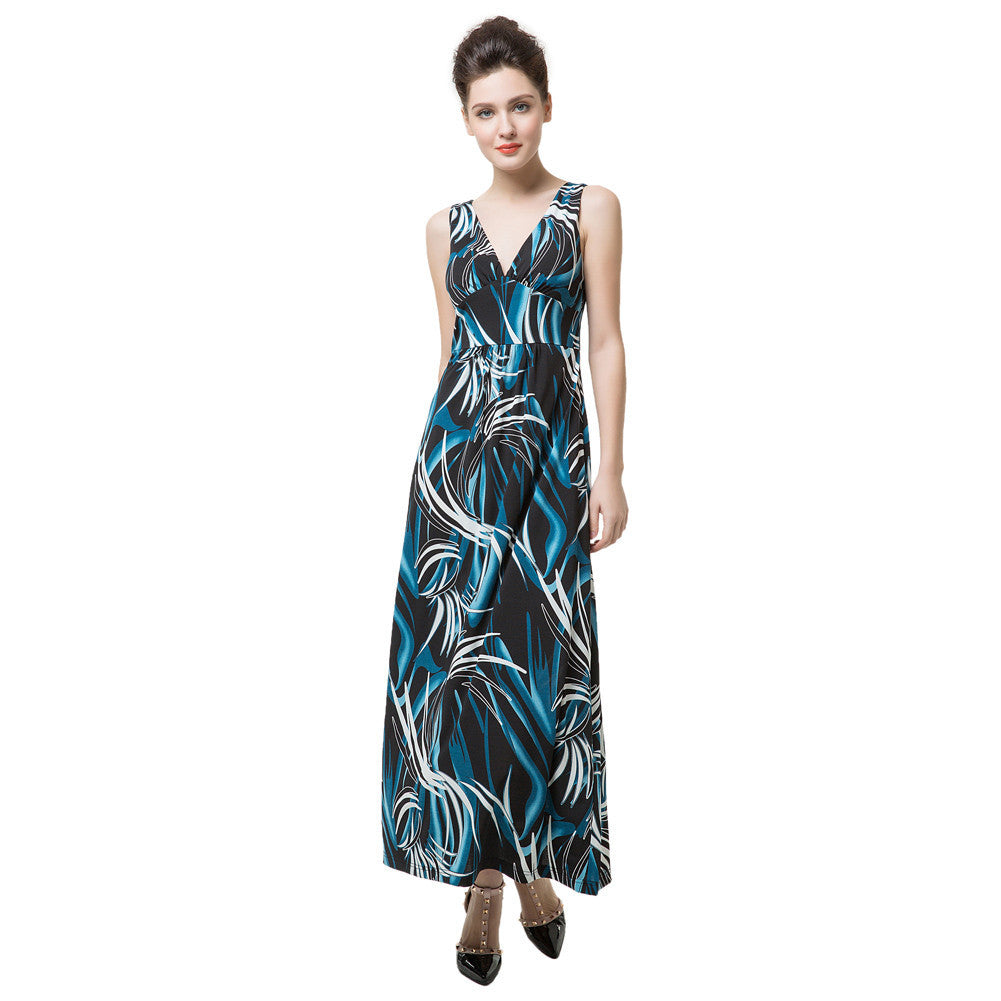 sexy-women-long-dress-print-deep-v-neck-backless-elegant-maxi-dress-bohemian-party-beach-dress-dark-blue BBL