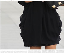 womens-lady-mini-dress-chiffon-plus-size-women-clothing-office-dresses-roupas-femininas-3xl BBL