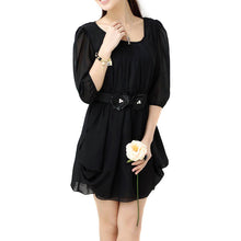 womens-lady-mini-dress-chiffon-plus-size-women-clothing-office-dresses-roupas-femininas-3xl BBL