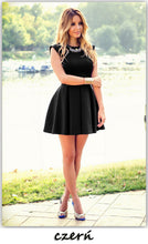 Dresses Women Ladies Pleated Mini Solid Dress High Waist O Neck Sleeveless Candy Colors For Sexy LadiesLX083