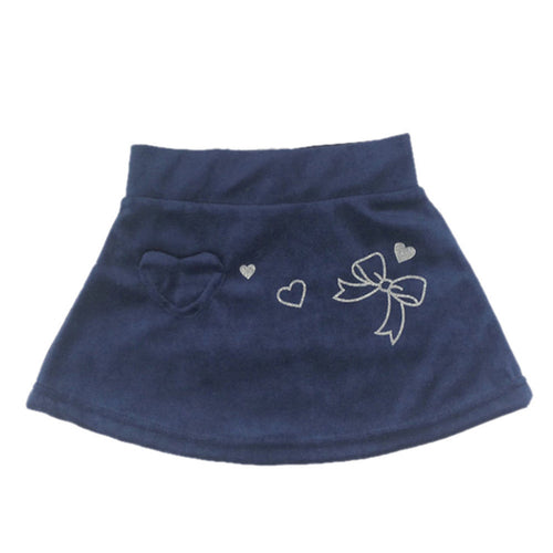 new-style-kids-girls-skirt-sweet-heart-bowknot-printed-casual-short-children-skirts BBL