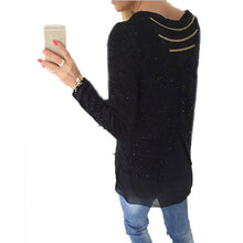new-vogue-womens-long-sleeve-loose-pullover-blouse-crewneck-long-tops-jumper BBL