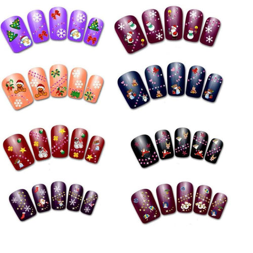 Water Transfer Pattern Decal Women Stickers Nail Art Manicure Tips DIY Decoration ting