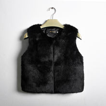 Plus Size Faux Fur Jacket Women Natural VGilet Sleeveless Lapel Outerwear Jacket Coat Hair Jacket Waistcoat
