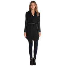 new-women-caot-waterfall-front-cape-coat-pu-leather-long-sleeve-cardigan-women-jacket-coat-black-burgundy BBL