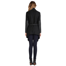 new-women-caot-waterfall-front-cape-coat-pu-leather-long-sleeve-cardigan-women-jacket-coat-black-burgundy BBL