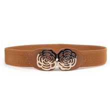 new-women-adjustable-elastic-stretch-flower-buckle-wide-waist-belt-waistband-p16 BBL