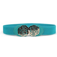 new-women-adjustable-elastic-stretch-flower-buckle-wide-waist-belt-waistband-p16 BBL