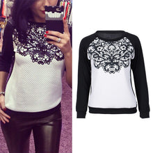 new-women-cloth-loose-long-sleeve-lace-patchwork-shirts-sweatshirts-hoodies-plus-size BBL