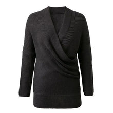 new-women-loose-long-sleeve-v-neck-sweater-tops-fashion-pullovers-thin-black-white-sweaters BBL