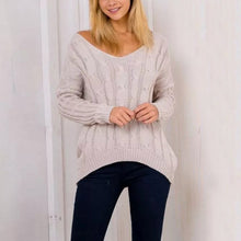 new-women-clothing-criss-cross-top-backless-knitted-sweater-warm-knitwear-loose-jumpers-white-pullover-outwear BBL