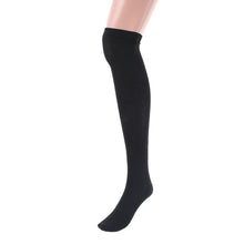 new-women-girl-sexy-thigh-high-stocking-over-the-knee-cotton-stockings-opaque-knitted-4-colors-py8 BBL