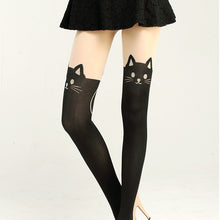 new-women-sexy-cat-tail-velvet-knee-high-socks-hosiery-tattoo-stockings-py3 BBL