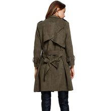 new-women-trench-coat-faux-suede-basic-coat-solid-lapel-pockets-casual-long-loose-outerwear-army-green-blue-abrigos-mujer BBL