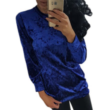 Women Velvet Hoodies Sweatshirts Long Velour Hoodies Sweatshirts Casual Long Sleeve Pullovers Tops GV491