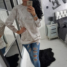 Women Velvet Hoodies Sweatshirts Long Velour Hoodies Sweatshirts Casual Long Sleeve Pullovers Tops GV491