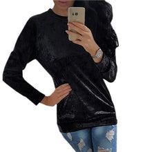 Women Velvet Hoodies Sweatshirts Long Velour Hoodies Sweatshirts Casual Long Sleeve Pullovers Tops GV491