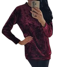 Women Velvet Hoodies Sweatshirts Long Velour Hoodies Sweatshirts Casual Long Sleeve Pullovers Tops GV491
