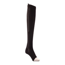 new-women-zipper-compression-socks-zip-leg-support-knee-sox-open-toe-sock-s-m-xl-y1 BBL